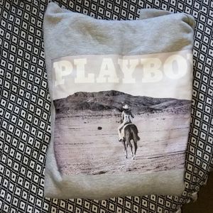 Playboy Misguided Oversized Hoodie/Dress